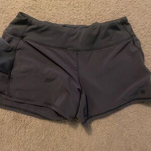 Athleta size medium grey shorts.